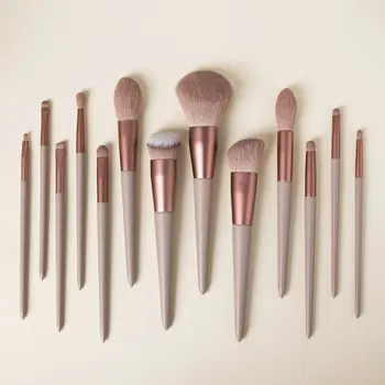 

13pcs Luxury Makeup Brushes Set For Foundation Powder Blush Eyeshadow Concealer Lip Eye Makeup Brush Cosmetics Beauty Tools