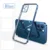 Luxury Plating Square Frame Silicone Transparent Case on For iPhone 11 12 13 Pro Max Mini X XR 7 8 Plus SE Clear Back Cover 16