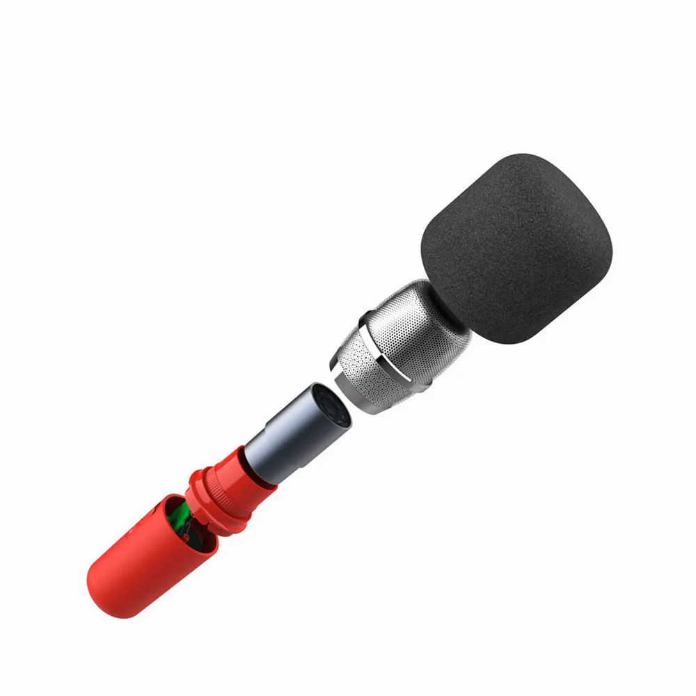  Xiaomi iK8 bluetooth portable Speaker wirelss Microphone Stereo Speaker Magnet Karaoke speaker blue