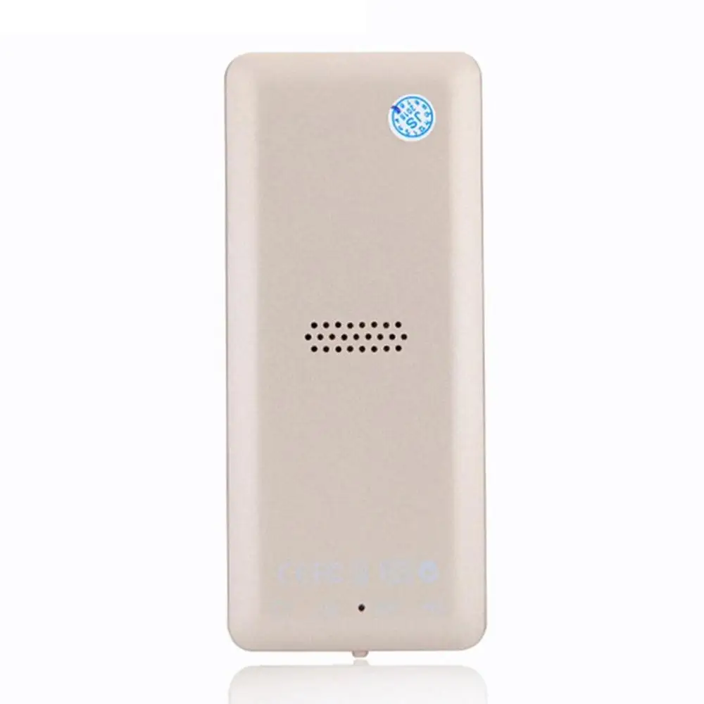 Ультратонкий MP3-плеер колонки может воспроизводить 80H Lossless портативный walkman с радио FM Запись Hi-Fi Musik плеер