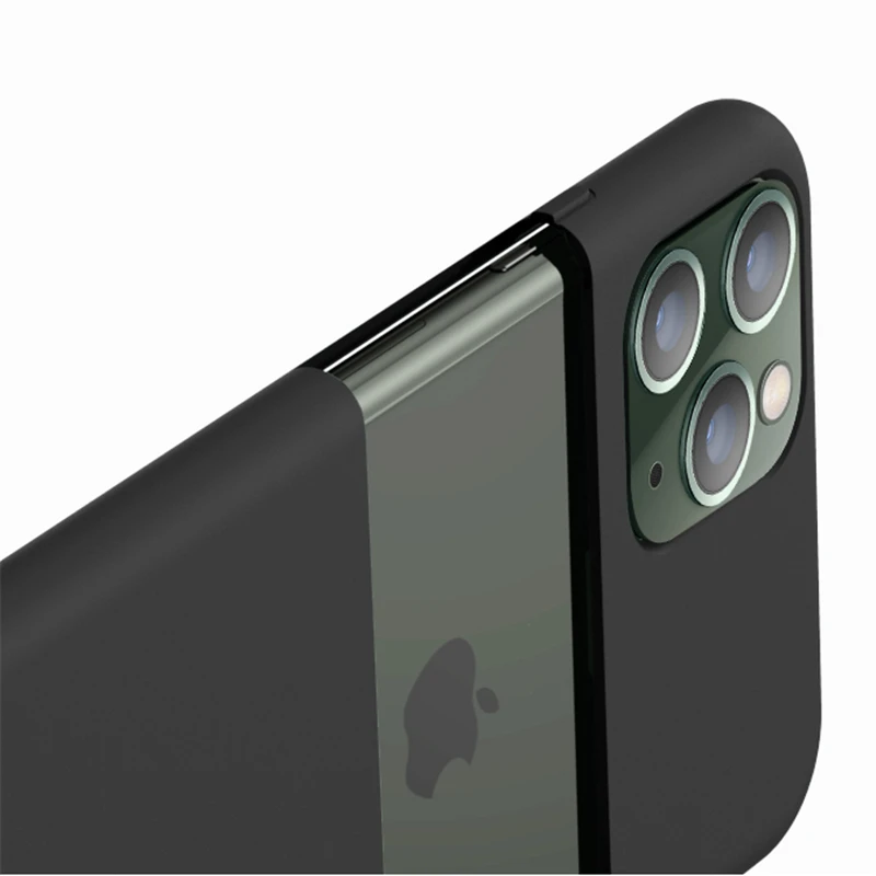 Для iPhone 11 Pro Max мягкий жидкий силиконовый резиновый чехол для iPhone 8 7 6 6S Plus Xr Xs Max X задняя крышка для телефона чехол s