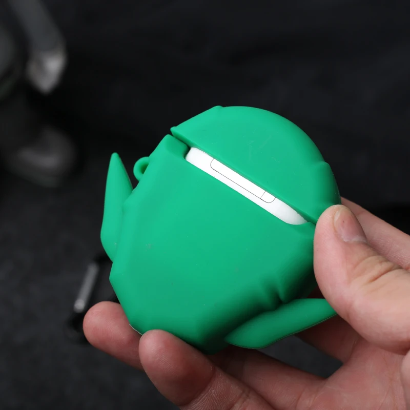 Аниме Dragon Ball Piccolo чехол для наушников Мягкий силиконовый чехол для AirPods 1 2 Bluetooth гарнитура зарядная коробка крутые чехлы с крюком