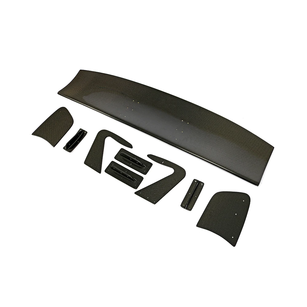 Carbon Fiber Большой Барб задний багажник спойлер загрузки губ для Nissan GTR Ford Mustang Toyota GT86 Subaru BRZ все седан купе углеродного волокна/FRP - Цвет: Carbon Fiber