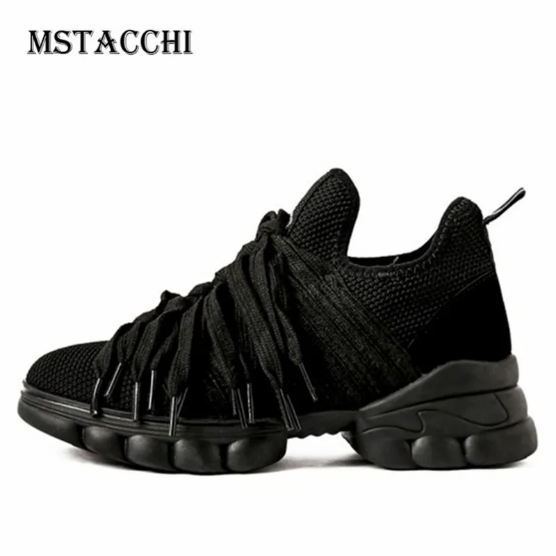 MStacchi/Модная Вулканизированная обувь; женские кроссовки Asakuchi на толстой подошве; повседневная обувь для бега; обувь из натуральной кожи; Buty Damskie