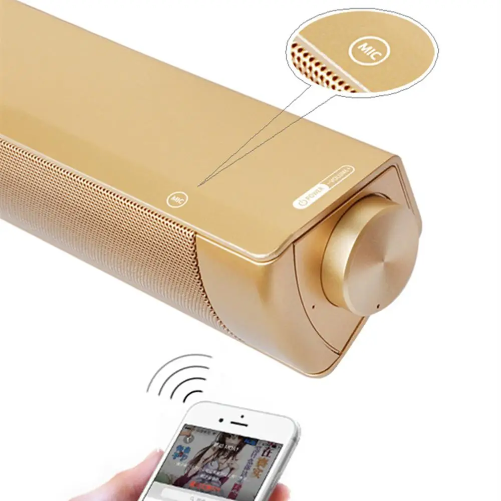 Remote Sound Blaster Bluetooth Speaker TF Memory Card Wireless Speaker Audio Subwoofer System Stereo Music Surround Sound