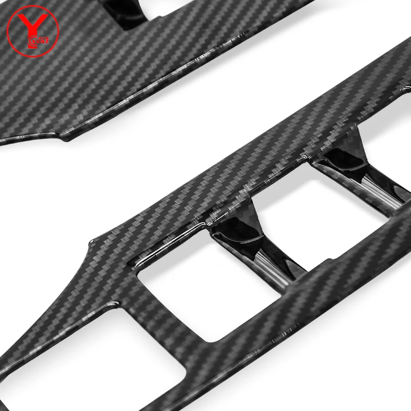 YCSUNZ ABS углеродная Автомобильная дверная ручка подлокотник Крышка части для toyota