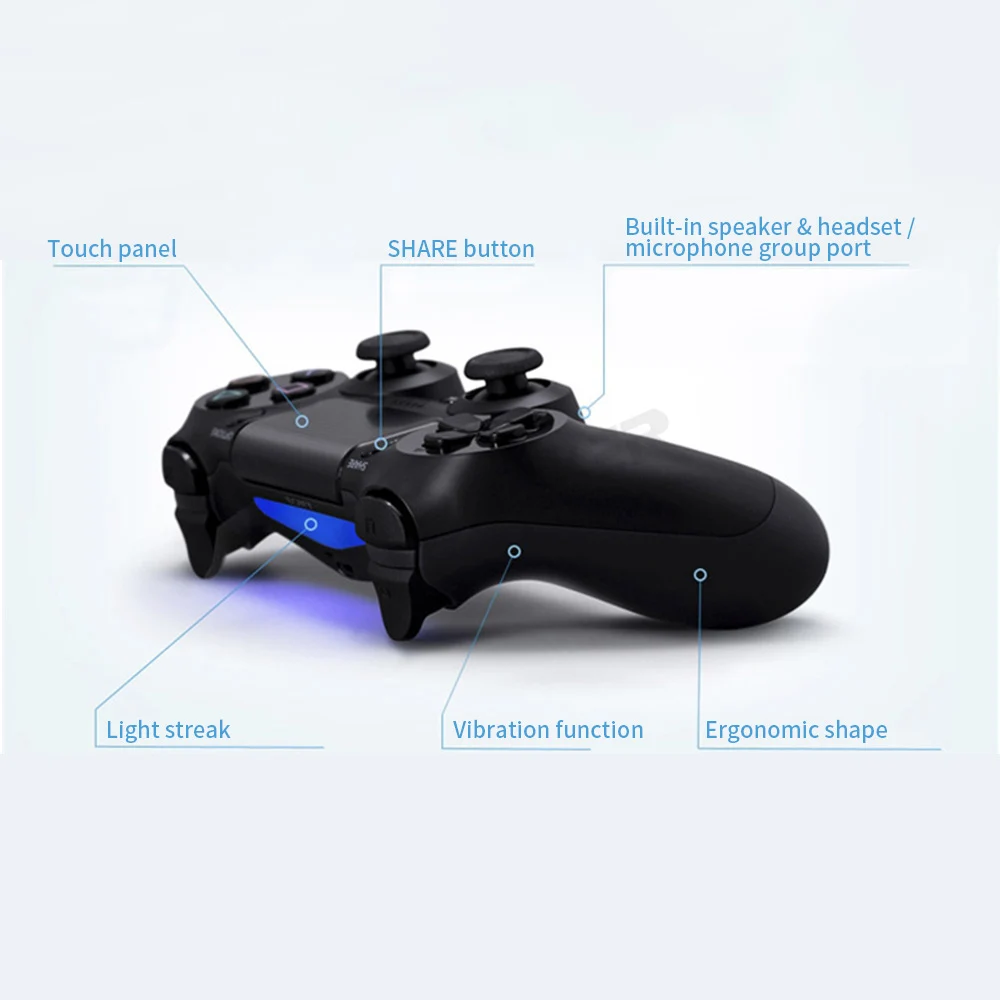 Для PS4 Bluetooth беспроводной контроллер для Playstation 4 Беспроводные вибрационные геймпады для Dualshock PS4 джойстик