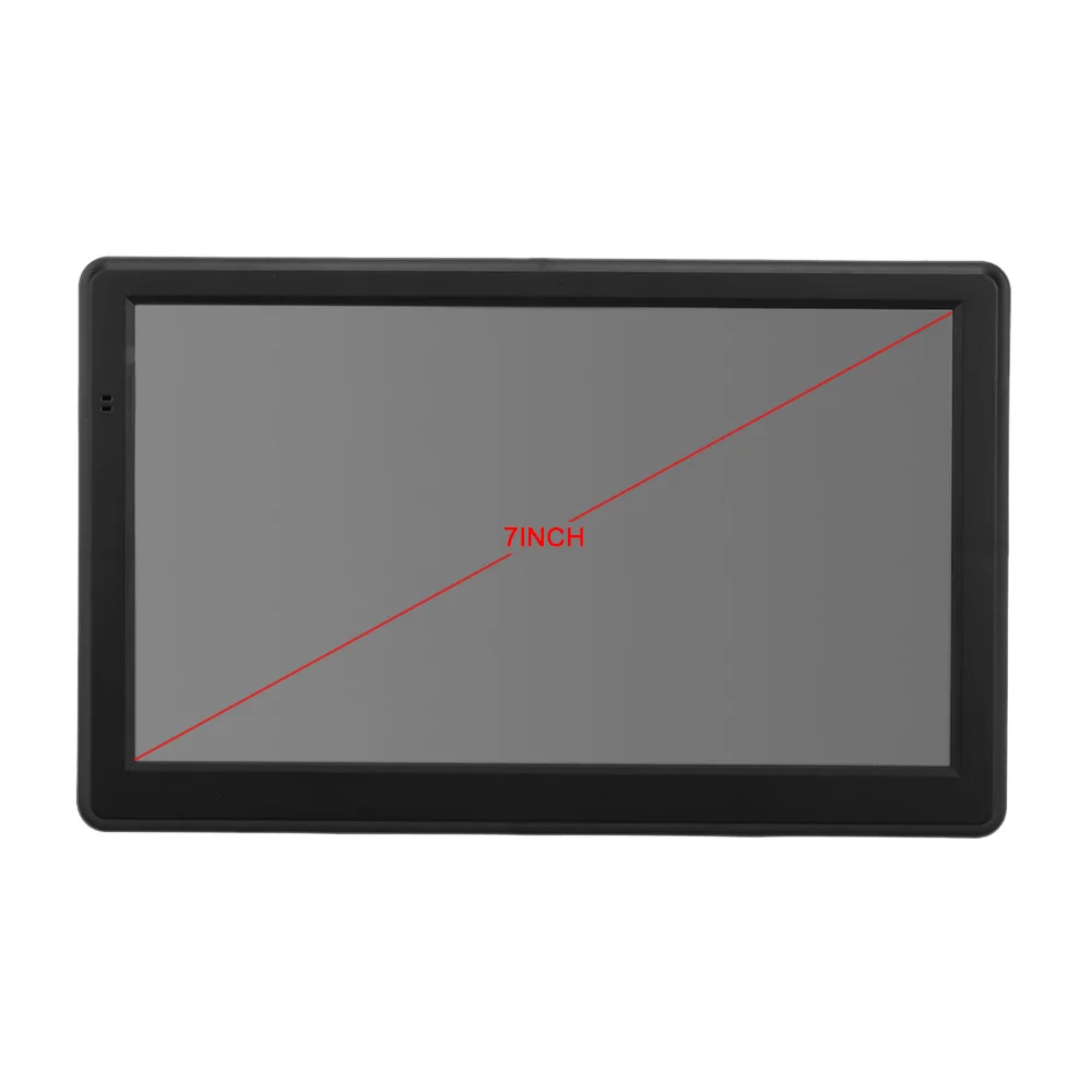 HD GPS Navigator GPS Navigator System Universal GPS Navigation Car Route Planning Support for National Languages 7 Inch ABS