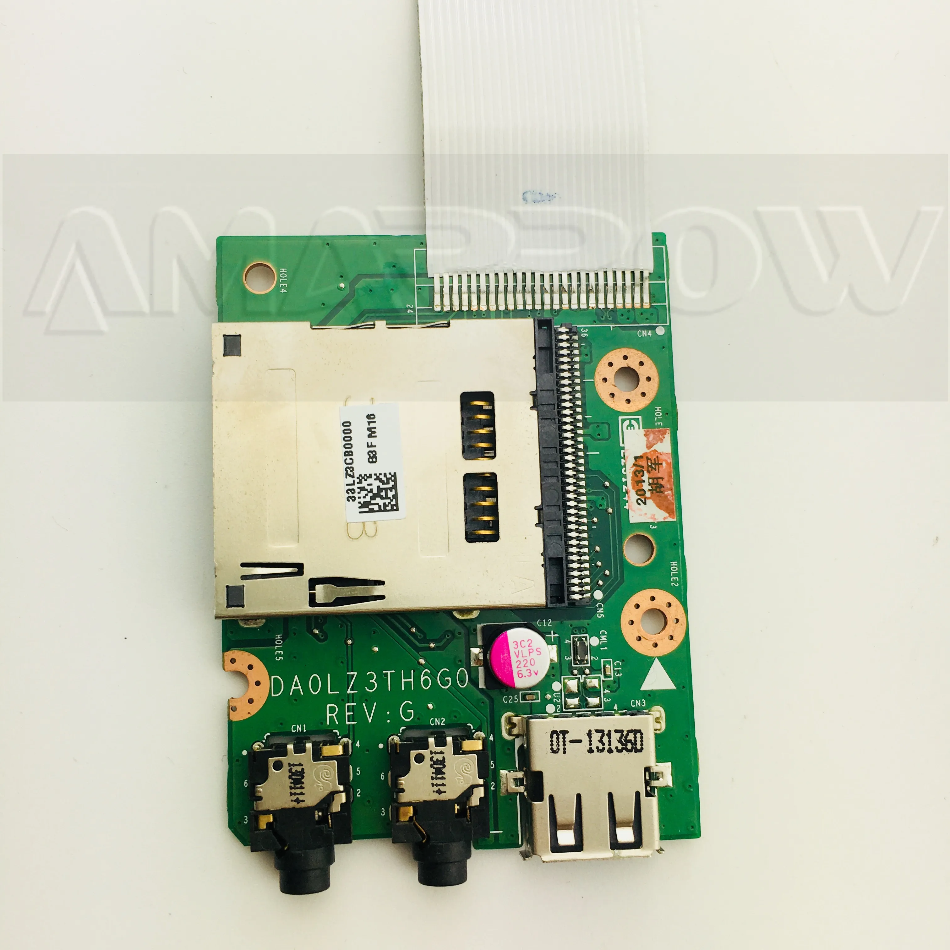 

Original free shipping for lenovo Z580 Z585 Audio board USB board DA0LZ3TH6F0 DA0LZ3TH6G0