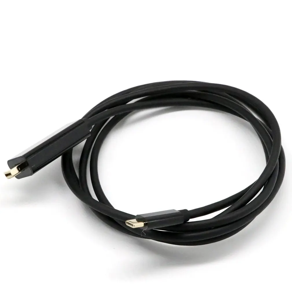 1,8 метров 4K* 2K USB 3,1 C type C Thunderbolt к мини-дисплейному порту DP 4K Кабель-адаптер подходит для Macbook