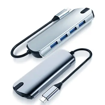 

5-in-1 USB HUB 3 0 Type C Adapter 4 Ports USB 3.0 Splitter High Speed for Notebook PC Computer Accessories Hub Adapter C26