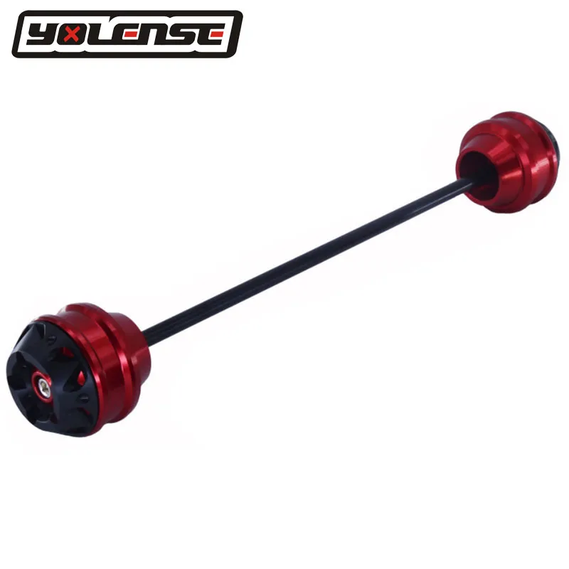 

Motorcycle Accessories Front & Rear Axle Fork Crash Sliders Wheel Protector For Ducati Monster 797 Monster797 2018