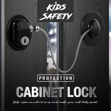 

Kids Safety Protection Cabinet Lock Child Lock Protection Of Children Locking Doors For Children's Safety Kids Safety Plastic pr
