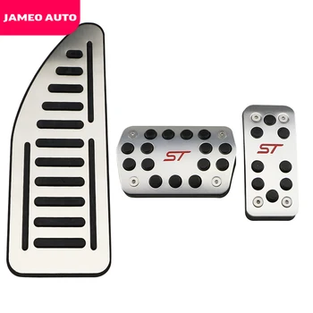 

Jameo Stainless AT MT Car Pedals for Ford Focus 3 MK3 2012 - 2020 Replacement Parts Clutch Gas Brake Pedal Set Pads Cover