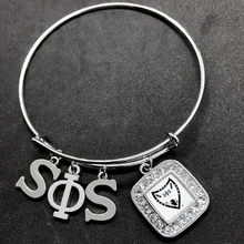 Новые горячие качели PHI SWING society символ тег ювелирные изделия браслет S PHI S металлический Шарм Регулируемый проволочный браслет