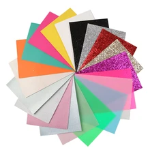 A5 Размер 20 штук Личи Блеск прозрачный желе Ассорти кожаный набор для DIY проектов ручной работы, 1Yc7993