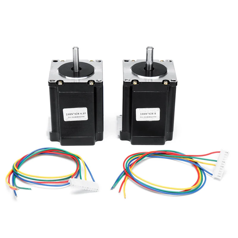 

23HS7628 76mm 23 Stepper Motor 57 Motor 2.8A 189N.cm 4-lead CNC Laser Grind Foam Plasma Cut Engraving Machine