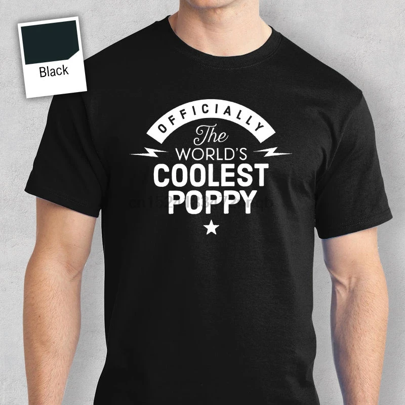Персонализированная футболка на день рождения с надписью Greatest Poppy подарок