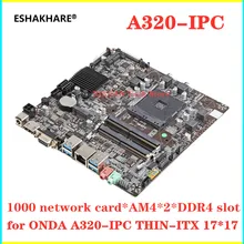 Adatto per Onda A320-IPC integrato amd gigabit ddr4 doppio canale slot di memoria desktop computer gioco scheda madre 100% lavoro di prova