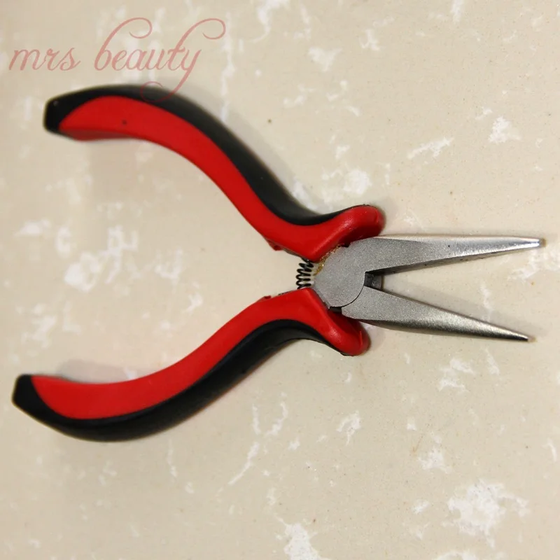 Micro Rings Loop Threader Pulling Needle Used With Hair Plier Beads micro ring hair extension tools Needle crochet hook loop