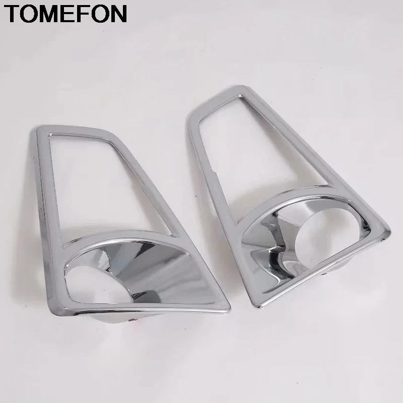 TOMEFON для Toyota HiAce Granvia Commuter передняя противотуманная фара Крышка лампы Отделка Автомобиля защита внешние аксессуары ABS