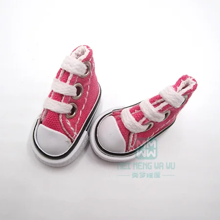 3,5*2 см в кукольном стиле для 1/6 28-30 см blyth Озон OB23 OB24 модные спортивные кеды, Носки - Цвет: Rose red