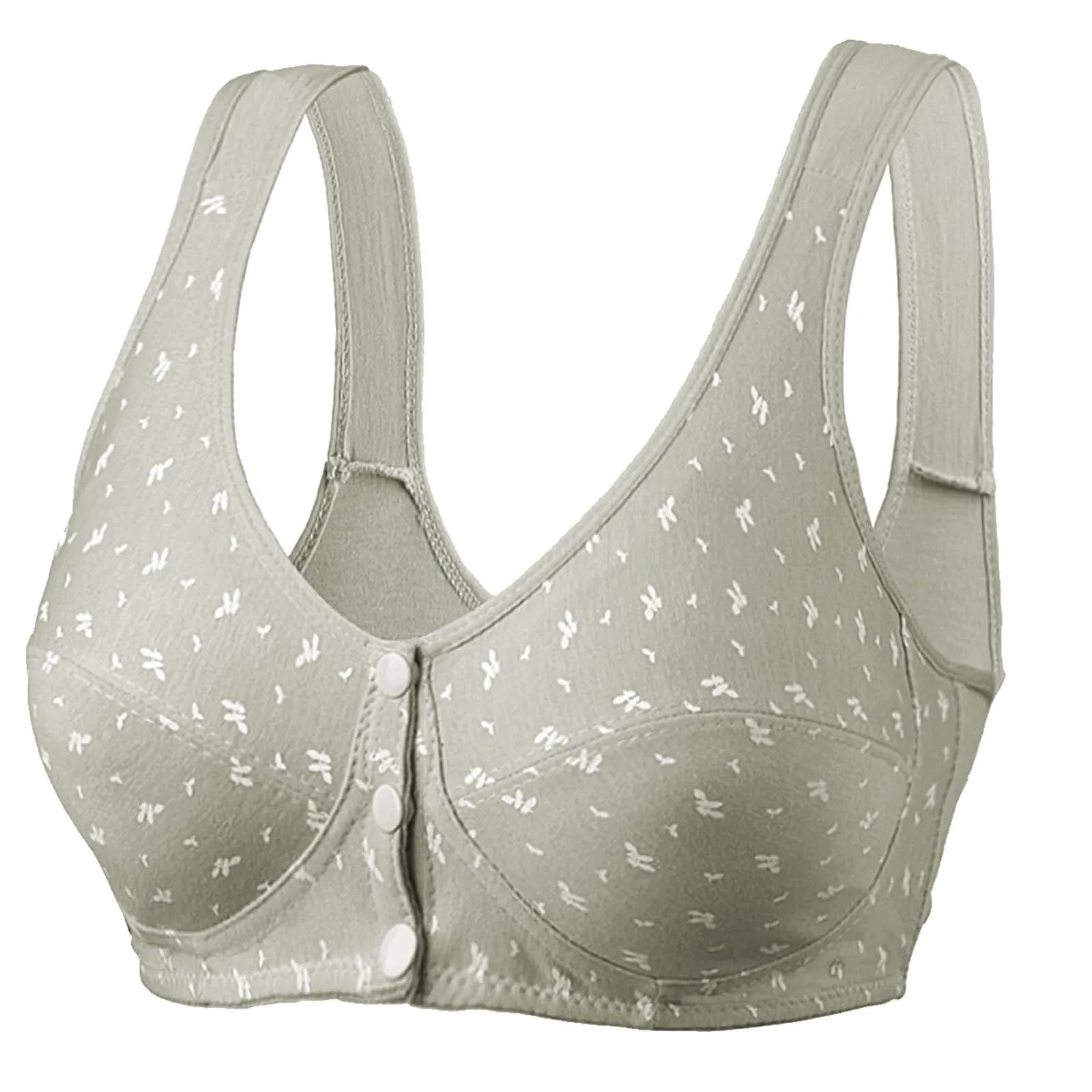Panache Sujetador Deportivo Sin Aros Para Mujer, Gris (Grey Animal