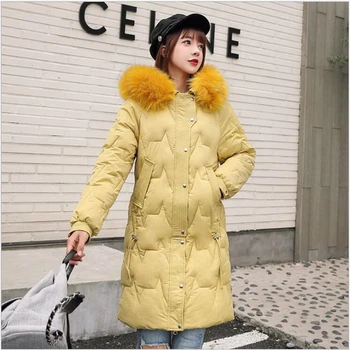 

New Plus Size Women's Winter Coat 2019 Winter Jacket Women Parka Female Wadded overcoat Thick Jaqueta Feminina R386