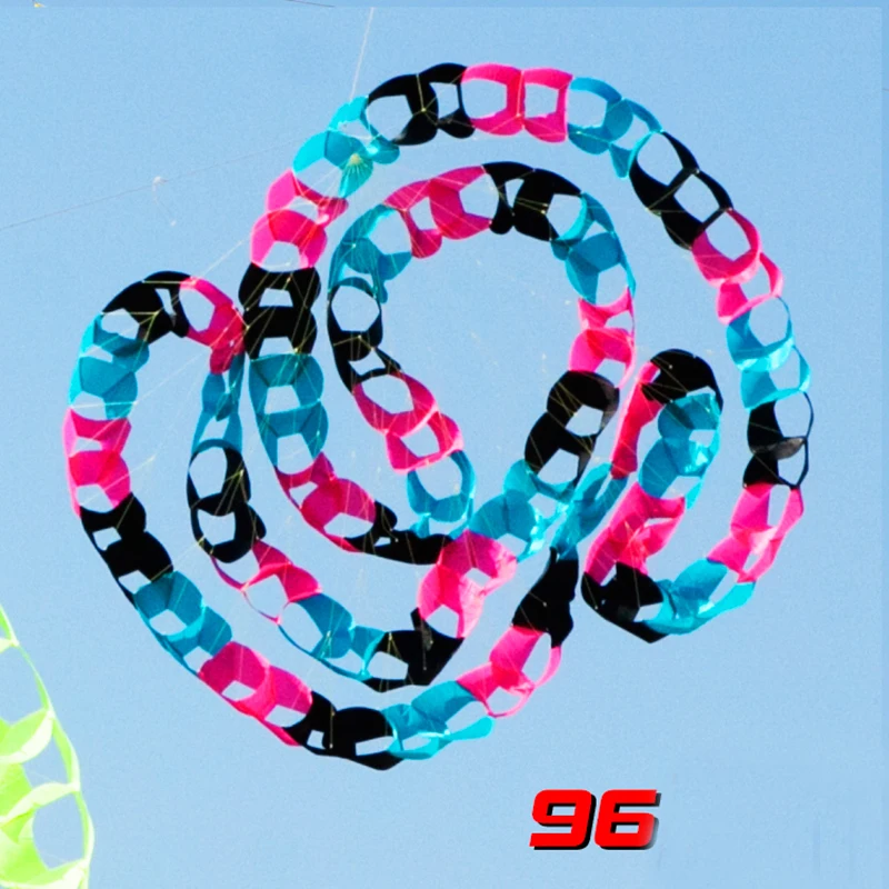 Высокое качество кайт круги отверстия кулон воздушный змей мягкий воздушный змей открытый игрушки большой воздушный змей завод осьминог змей катушка 3d ястреб