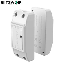BlitzWolf BW-SS4 Basic 2200 Вт 10А 1/2 способ wifi DIY умный домашний переключатель модуль дистанционного управления таймер отсчета умный пульт дистанционного управления