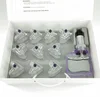 1Set of 10 Pieces Love Shape Cupping Cups Set Suction Cups Jar Set Plastic Vacuum Suction Therapy Cupping Set Cans for Massage 1