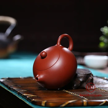 

Yixing Zisha Teapot Purple Clay Teapots Handmade Dahongpao Xishi 180cc