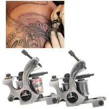 Татуировки машина 2шт профессиональная катушка татуировки машина для Liner Shader тело устройство для татуажа Перманентный макияж машина s