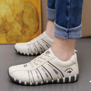 

Vulcanized sneakers women casual leather shoes spring 2020 new arrival comfort sneakers woman shoes