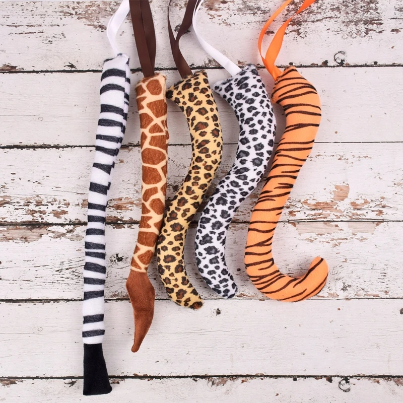 Halloween Animal Costume Ears Hair Hoop Tail Set Cosplay Party