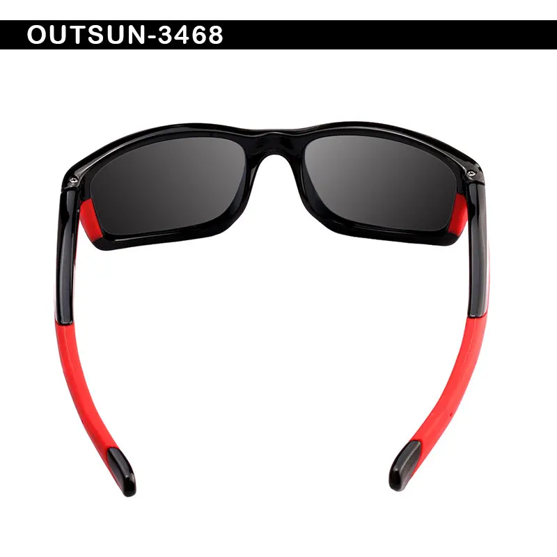 OUTSUN Children Casual Polarized Sunglasses Sport Boys Girls Safety Brand Glasses Tr90 Flexible Rubber Oculos Infantil