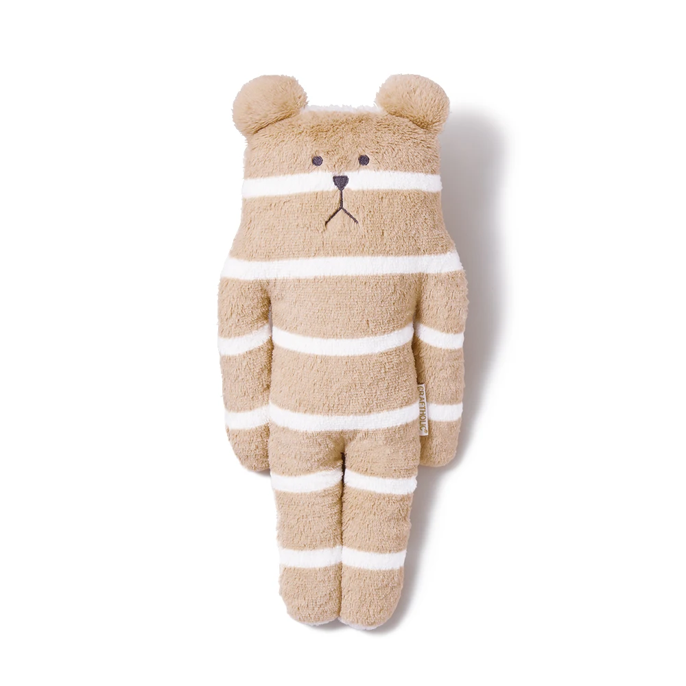 C1586-28 Simple Camel Border Sloth S / Игрушка мягконабивная изображающая Медведя | Игрушки и