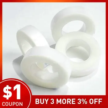

Breathable Easy To Tear Medical Tape/White Silk Paper Under Patches Eyelash Extension Eye Pad with Tape Cutter Makeup Tools