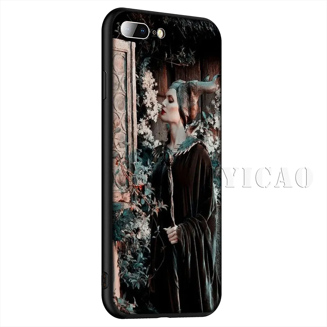 12 Мягкий силиконовый чехол Maleficent для iPhone 11 Pro XR X XS Max 6 6S 7 8 Plus 5 5S SE - Цвет: 12