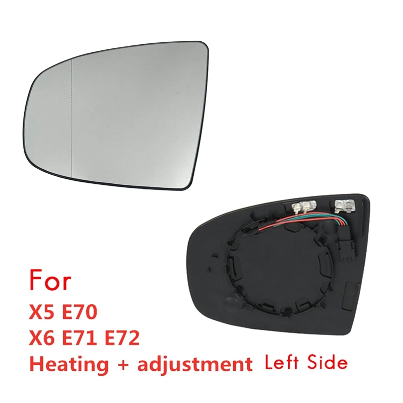Rear View Mirror Side Glass Heated + Adjustment for BMW X5 E70 2007-2013 X6 E71 E72 2008-2014 | Автомобили и мотоциклы