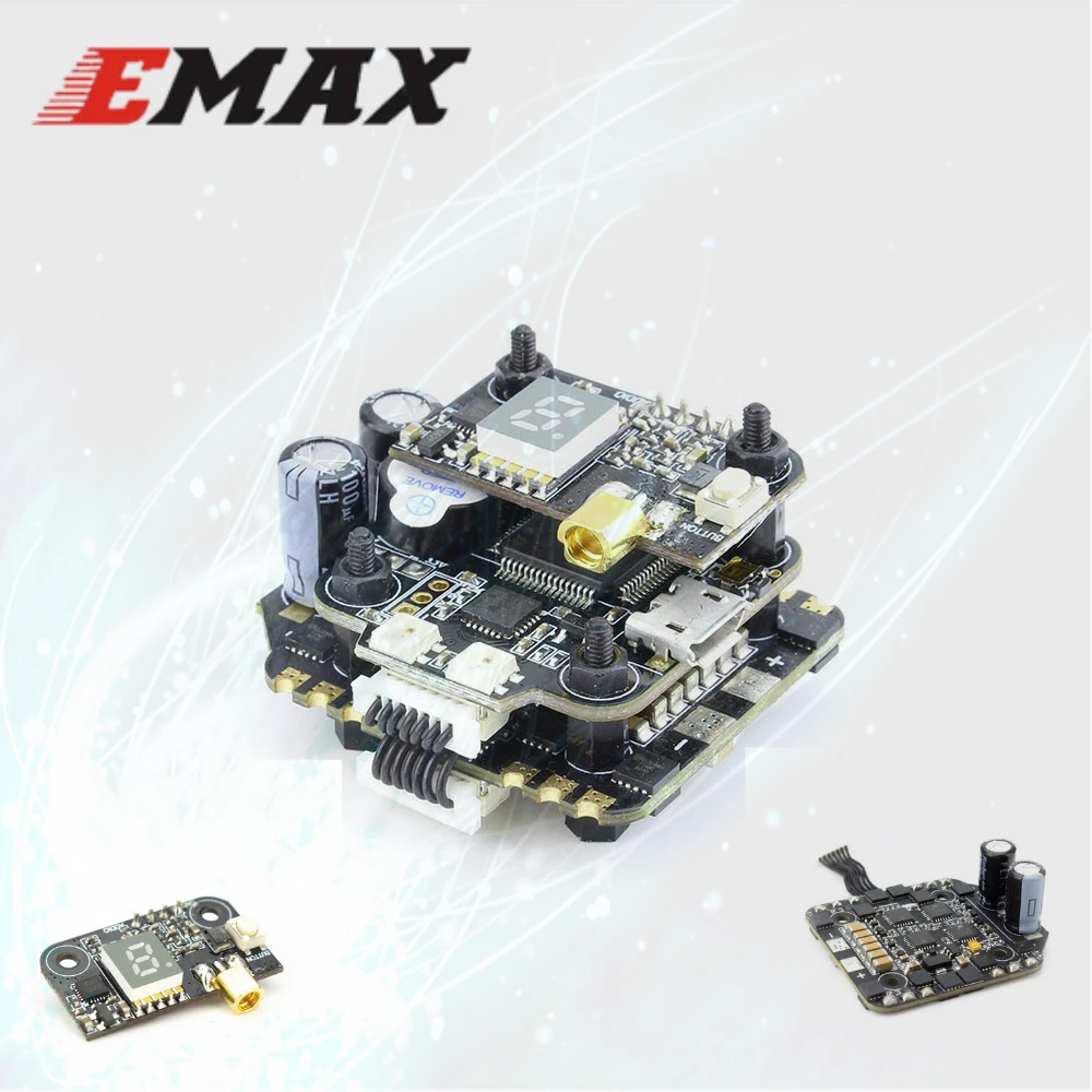 Контроллер полета Emax Mini MAGNUM F4 + MPU6000 6S BLHELI 32BIT 35amp с поддержкой ESC Датчик тока все в