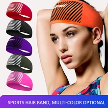 Спортивная повязка от пота, лайкра, дышащая, для мужчин и женщин, пот полоса, бег, Велоспорт, Йога, танец, фитнес, антиперспирантный пояс