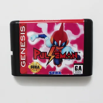 

Pulseman Genesis Label 16 bit MD Game Card For Sega Mega Drive For Genesis