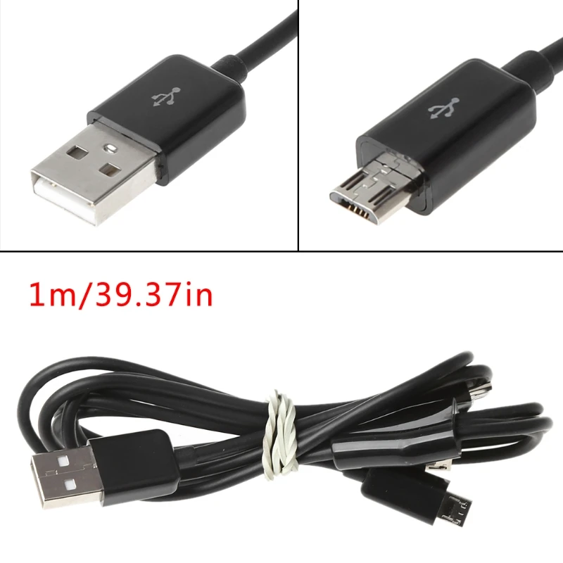 1m1 до 3 сплиттер USB штекер до 3 Micro USB Мужской Разъем зарядный кабель синхронизации данных