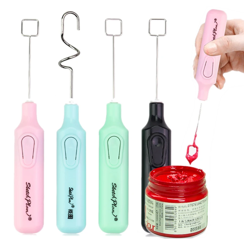 1set Solid Color 3 In 1 Paint Brush Washer, Simple Multi-purpose Detachable Paint  Brush Washer For Painting Brush Clean, Toning