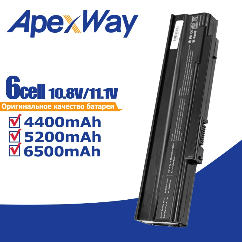 Apexway 6 Cells Laptop Battery for Acer Extensa 5235 5635 5635G 5635Z 5635ZG eMachines E528 E728 AS09C31 AS09C71 | Компьютеры и офис