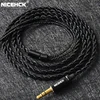 NICEHCK MC8 8 Core Copper Silver Plated Mixed Earphone Cable 3.5/2.5mm MMCX/NX7/QDC/0.78mm 2Pin For DB3 BL03 CA4 C12 ZSN Pro ZSX ► Photo 2/6