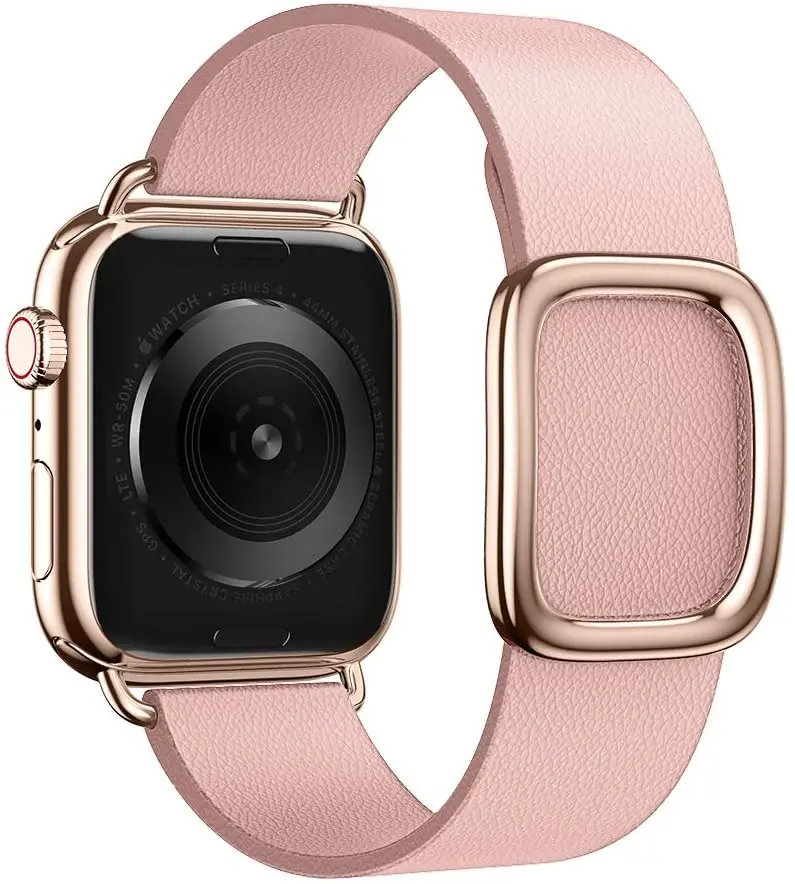 

Leather band For Apple Watch Modern Buckle strap iWatch 38mm 42mm 3 2 1 38/40 42/44 mm Bracelet Apple Watch series 5 4 44mm 40mm