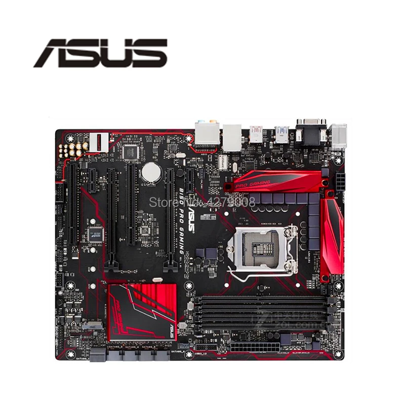 LGA1151 USB3.0 PCI-E3.0 SATA3.0 для ASUS B150 PRO игровой использоваться для настольных ПК для Intel B150 материнская плата DDR4