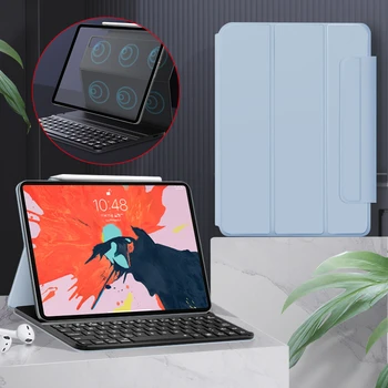 

Magnetic Keyboard for iPad Pro 12.9 Case Foldable Cover with Keyboard for 2020 iPad Pro 11 inch Bluetooth Keyboard Smart Case